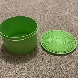 Vintage 1970 Tupperware Candy Apple container